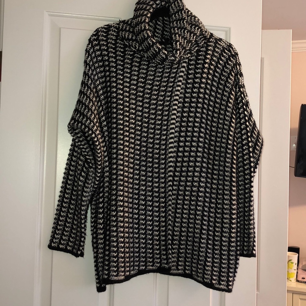 Black and White Sweater